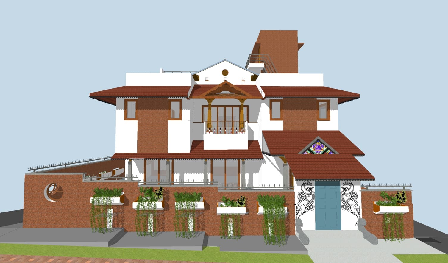 Tamil Chettinad House